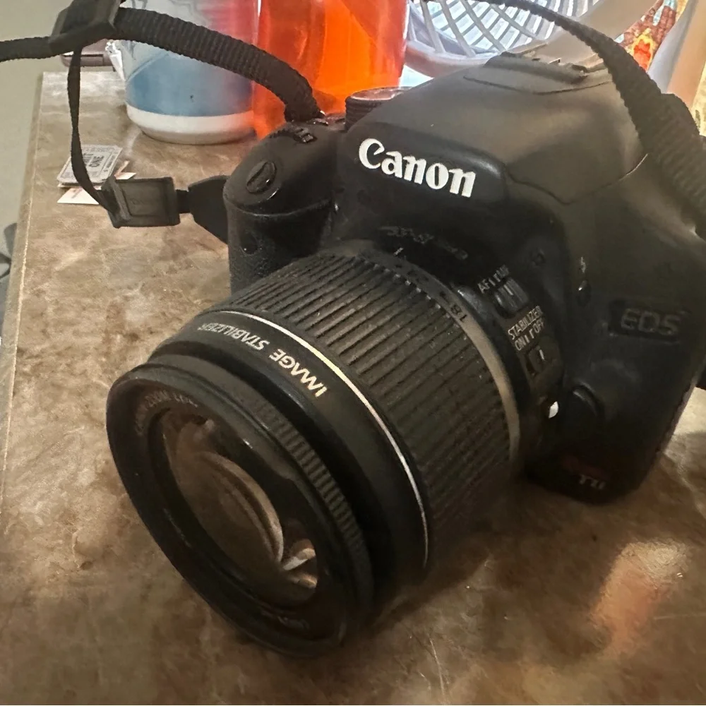 Canon Black DSLR Camera - EOS 500D